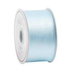 Solid Light Blue Wired Ribbon - 10 Yard Spool