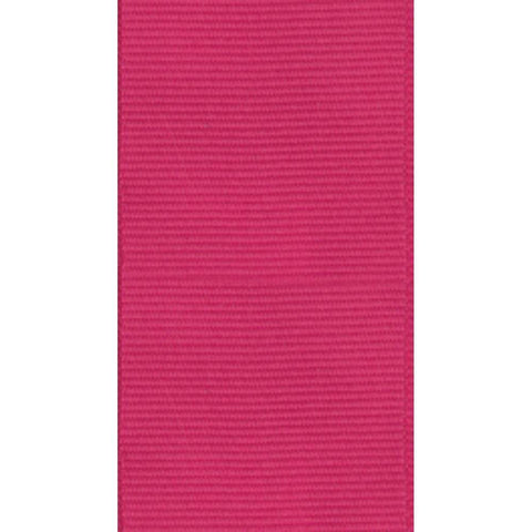 Narrow Fuchsia Grosgrain Wired Ribbon - 8 Yard Spool