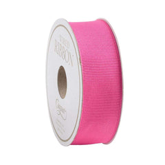 Narrow Fuchsia Grosgrain Wired Ribbon - 8 Yard Spool